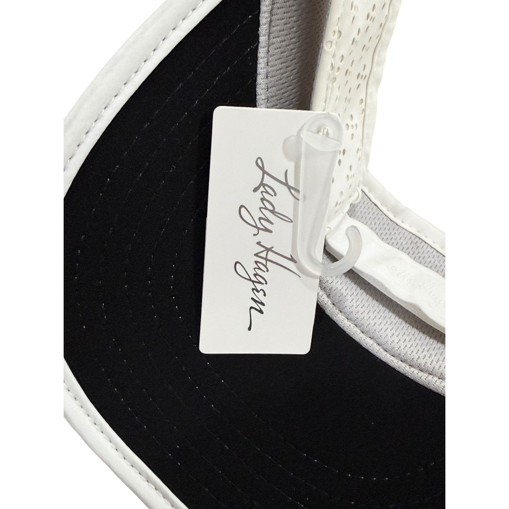 Lady Hagen Women's Sport Visor Adjustable‎ White - Picture 4 of 6
